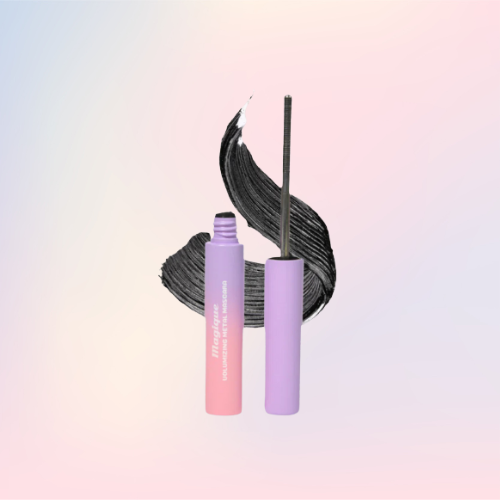 Mascara brosse métallique + Magique volume